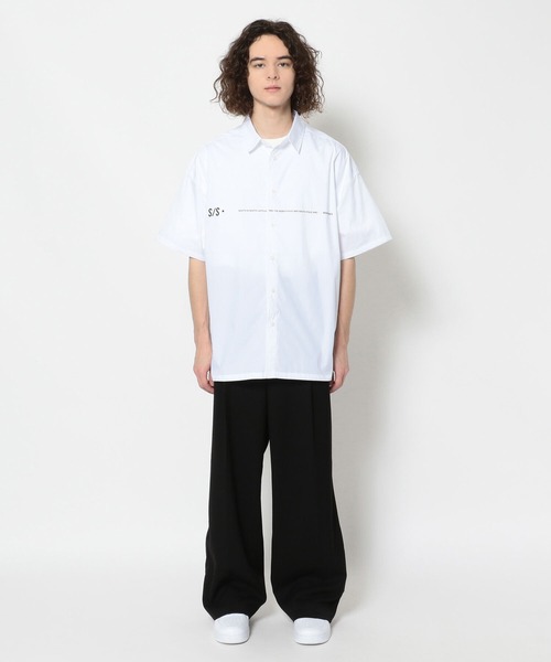 A4A（エーフォーエー）の「A4A/エーフォーエー/Sound グラフィックプリント半袖シャツ（シャツ/ブラウス・メンズ・ホワイト/ブラック・FREE）」の9枚目の写真