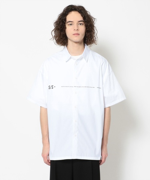 A4A（エーフォーエー）の「A4A/エーフォーエー/Sound グラフィックプリント半袖シャツ（シャツ/ブラウス・メンズ・ホワイト/ブラック・FREE）」の6枚目の写真