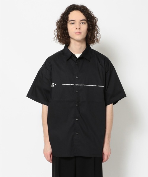 A4A（エーフォーエー）の「A4A/エーフォーエー/Sound グラフィックプリント半袖シャツ（シャツ/ブラウス・メンズ・ホワイト/ブラック・FREE）」の7枚目の写真