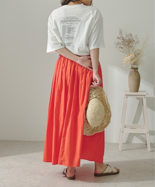 Ambre Neige（アンブルネージュ）の「アソートプリントTシャツ／【WEB/EC限定商品】（Tシャツ/カットソー・レディース・チャコールグレー/オフホワイト/ホワイト系その他/グレー系その他・FREE）」の10枚目の写真