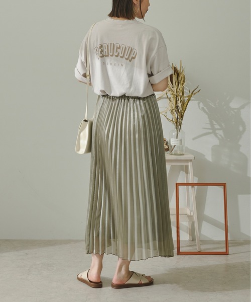 Ambre Neige（アンブルネージュ）の「アソートプリントTシャツ／【WEB/EC限定商品】（Tシャツ/カットソー・レディース・チャコールグレー/オフホワイト/ホワイト系その他/グレー系その他・FREE）」の15枚目の写真