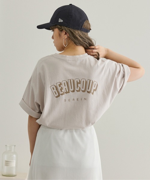 Ambre Neige（アンブルネージュ）の「アソートプリントTシャツ／【WEB/EC限定商品】（Tシャツ/カットソー・レディース・チャコールグレー/オフホワイト/ホワイト系その他/グレー系その他・FREE）」の20枚目の写真