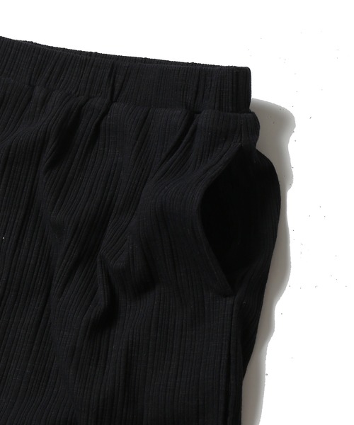 Lull（ルル）の「【Lull / ルル】リブタイトスカート（スカート・レディース・カーキ/ブラック・M）」の6枚目の写真