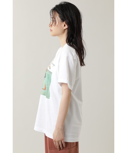 mmym(エムエムワイエム)の「(mmym)プリントTシャツ(Tシャツ/カットソー・レディース・ホワイト・MEDIUM)」の4枚目の写真