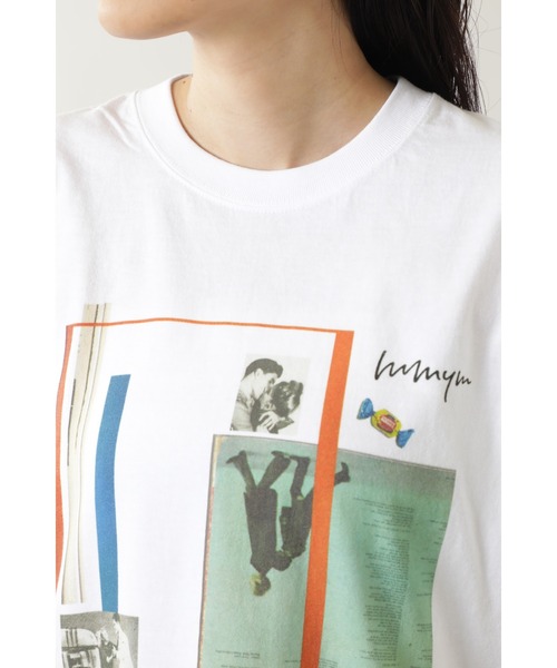 mmym(エムエムワイエム)の「(mmym)プリントTシャツ(Tシャツ/カットソー・レディース・ホワイト・MEDIUM)」の5枚目の写真