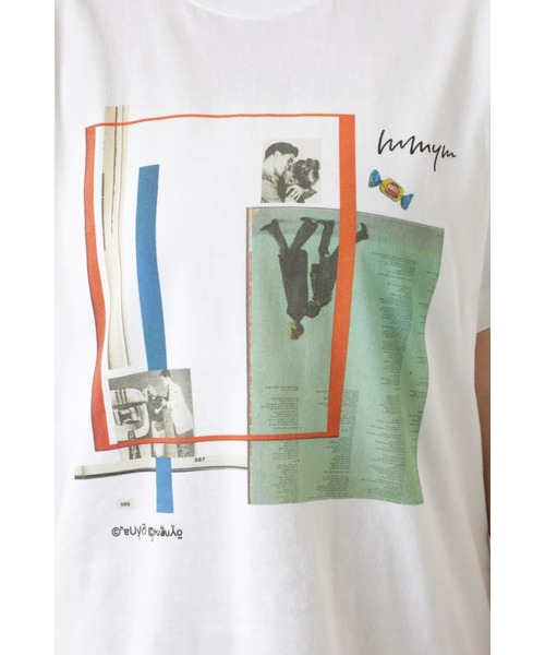 mmym(エムエムワイエム)の「(mmym)プリントTシャツ(Tシャツ/カットソー・レディース・ホワイト・MEDIUM)」の8枚目の写真