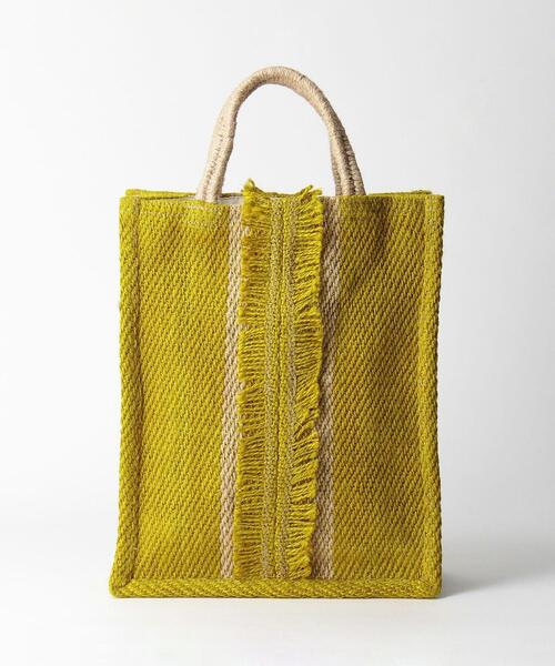 MAISON BENGAL（マイソンベンガル）の「＜MAISON BENGL＞ミニトートバッグ ◆（トートバッグ・レディース・ブラック/イエロー・FREE）」の3枚目の写真