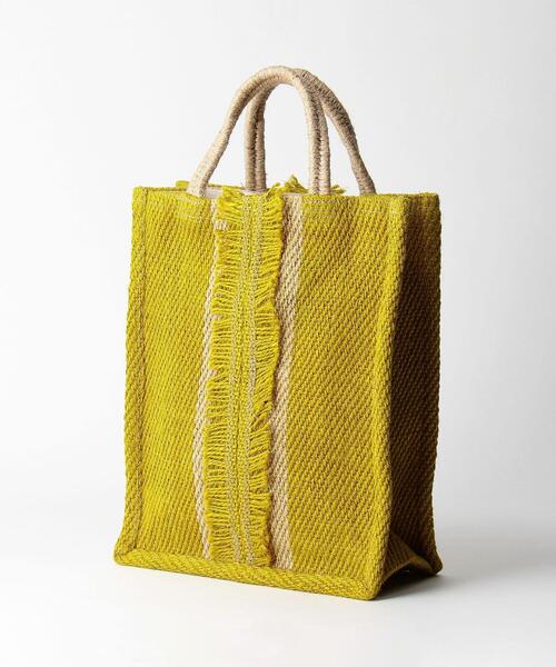 MAISON BENGAL（マイソンベンガル）の「＜MAISON BENGL＞ミニトートバッグ ◆（トートバッグ・レディース・ブラック/イエロー・FREE）」の4枚目の写真