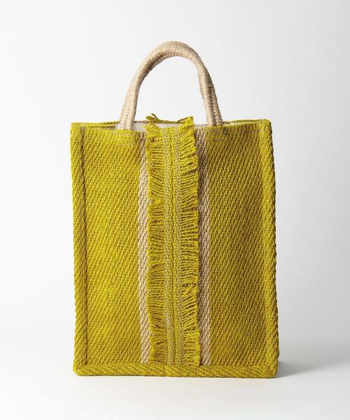 MAISON BENGAL（マイソンベンガル）の「＜MAISON BENGL＞ミニトートバッグ ◆（トートバッグ・レディース・ブラック/イエロー・FREE）」の5枚目の写真