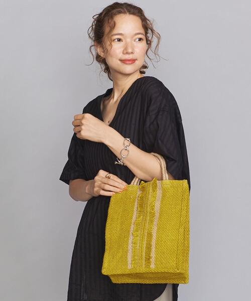 MAISON BENGAL（マイソンベンガル）の「＜MAISON BENGL＞ミニトートバッグ ◆（トートバッグ・レディース・ブラック/イエロー・FREE）」の11枚目の写真