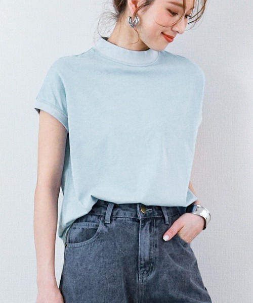 SUGAR BISKET(シュガービスケット)の「2type コットン Tシャツ(Tシャツ/カットソー・レディース・ブルー/ホワイト/ブラック/ベージュ/ブラウン系その他/ブルー系その他2/ブラック系その他・フリー)」の21枚目の写真