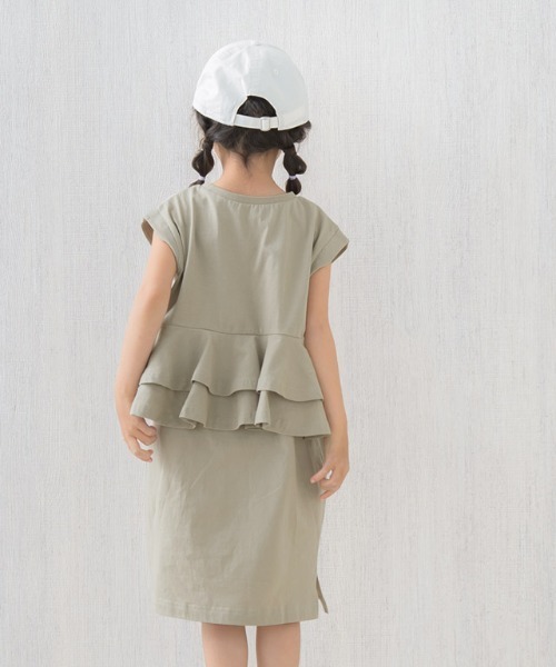 Kids バックフリルワンピース 綿100 ワンピース Lulpini ルルピー二 のファッション通販 Zozotown