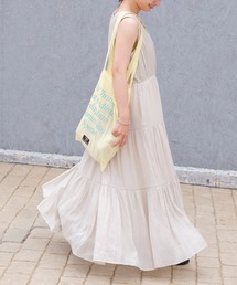 Kastane | 楊柳ティアードノースリワンピース(ワンピース)