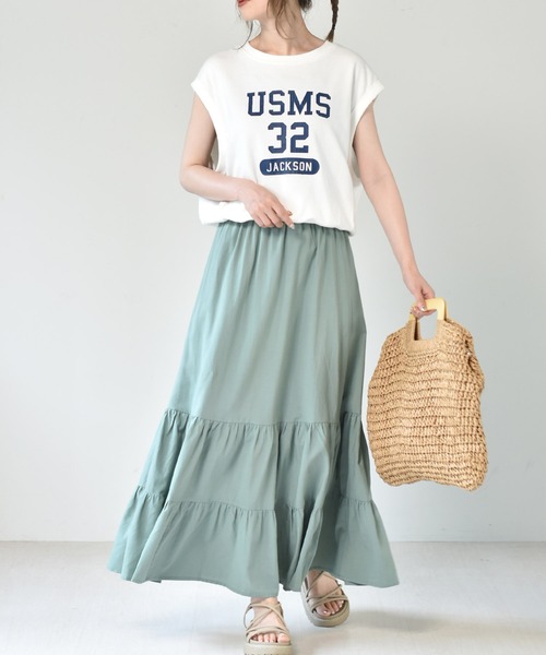 RETRO GIRL（レトロガール）の「アソートロゴベスト（ベスト・レディース・ライトグレー/ホワイト/チャコールグレー・FREE）」の19枚目の写真