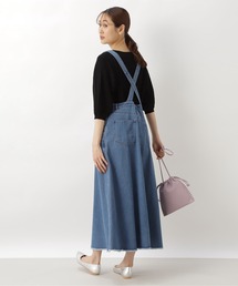 NATURAL BEAUTY BASIC | デニムジャンスカ(ワンピース)