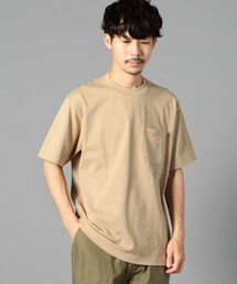 【DANTON/ダントン】クルーネック半袖ポケットTシャツ#JD-9041