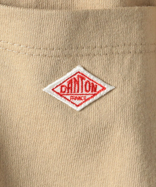 DANTON（ダントン）の「【DANTON/ダントン】クルーネック半袖ポケットTシャツ#JD-9041（Tシャツ/カットソー・メンズ・ホワイト/ブラック/チャコールグレー/ベージュ/グレイッシュベージュ/ダークグリーン/ワイン・38/40/42/44/46）」の12枚目の写真