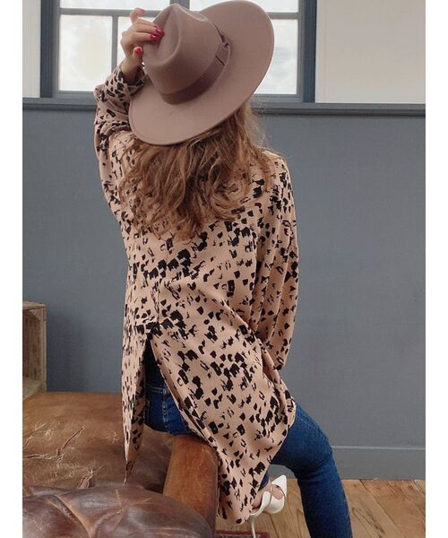 RESEXXY（リゼクシー）の「リボンフェルトハット（ハット・レディース・ブラック/ベージュ/モカ・FREE）」の4枚目の写真