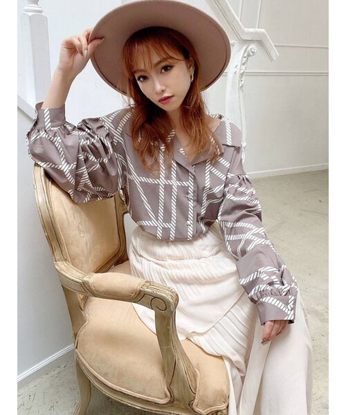 RESEXXY（リゼクシー）の「リボンフェルトハット（ハット・レディース・ブラック/ベージュ/モカ・FREE）」の10枚目の写真