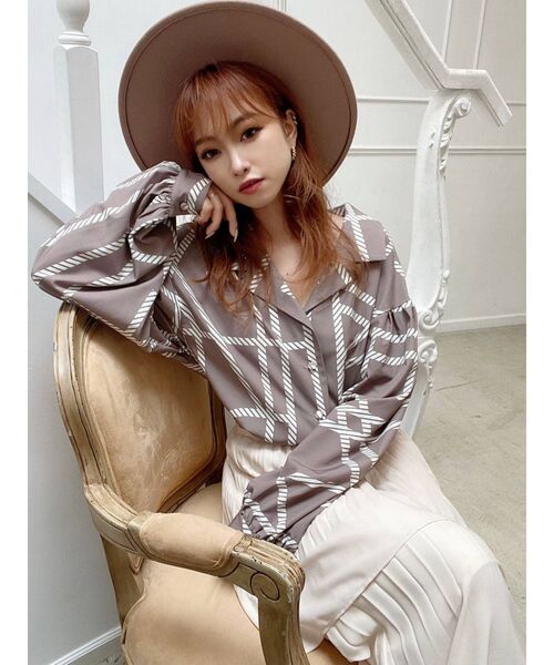 RESEXXY（リゼクシー）の「リボンフェルトハット（ハット・レディース・ブラック/ベージュ/モカ・FREE）」の11枚目の写真