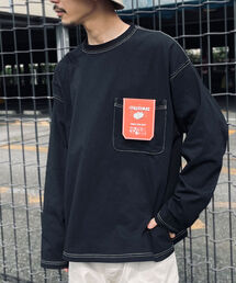 FREDY MAC | 【FREDYMAC ”SUNDAY TOOLS WEAR”】コントラストステッチ ロングスリーブTシャツ(Tシャツ/カットソー)