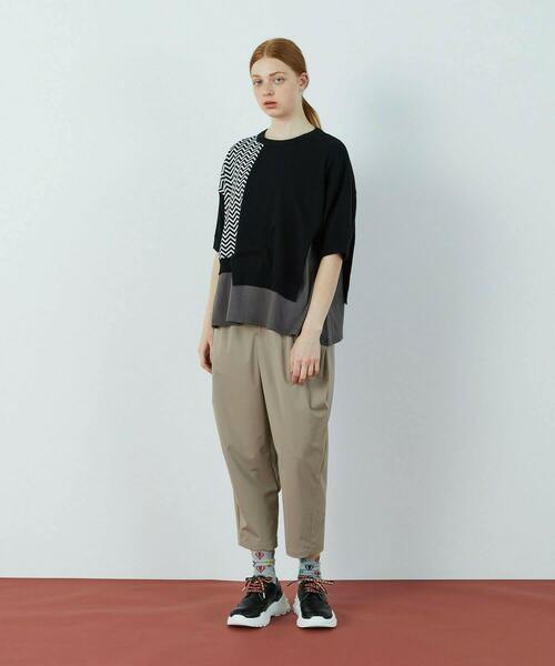 FRAPBOIS（フラボア）の「ヘリンミック ニットプルオーバー（ニット