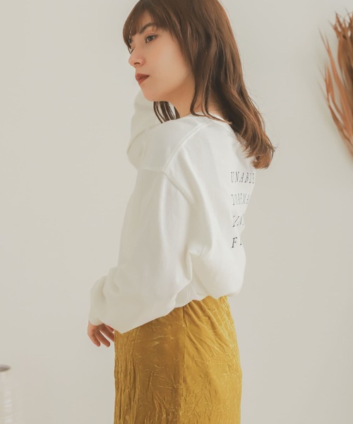 SENSE OF PLACE by URBAN RESEARCH(センスオブプレイスバイアーバンリサーチ)の「グラフィックロゴTシャツ(Tシャツ/カットソー・レディース・ホワイト系その他/オフホワイト・ONE)」の4枚目の写真