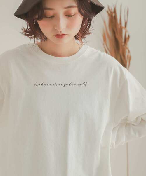 SENSE OF PLACE by URBAN RESEARCH(センスオブプレイスバイアーバンリサーチ)の「グラフィックロゴTシャツ(Tシャツ/カットソー・レディース・ホワイト系その他/オフホワイト・ONE)」の9枚目の写真