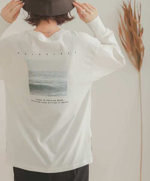 SENSE OF PLACE by URBAN RESEARCH(センスオブプレイスバイアーバンリサーチ)の「グラフィックロゴTシャツ(Tシャツ/カットソー・レディース・ホワイト系その他/オフホワイト・ONE)」の10枚目の写真