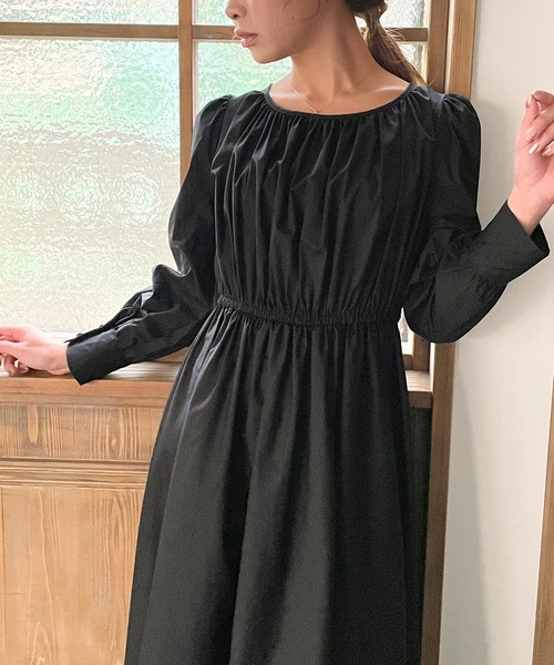 JUNOAH（ジュノア）の「バックリボンワンピース（ワンピース