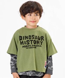 恐竜2P Tシャツ