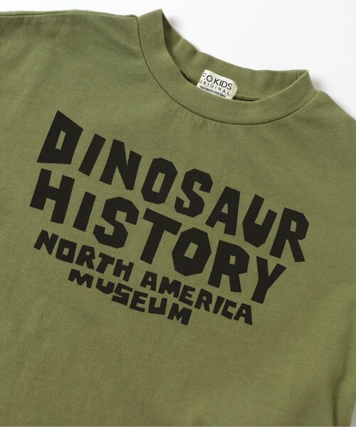 F.O.KIDS(エフオーキッズ)の「恐竜2P Tシャツ(Tシャツ/カットソー・キッズ・カーキ/チャコール/ベージュ・90/140/95/80/110/100/130/120)」の18枚目の写真