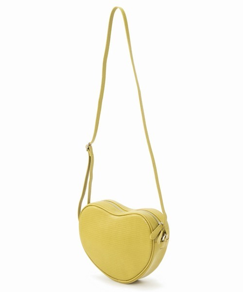 Casselini（キャセリーニ）の「Casselini(キャセリーニ)ハートビーンズショルダーバッグ（ショルダーバッグ・レディース・ブラック/ライム/アイボリー/ボルドー・FREE）」の5枚目の写真