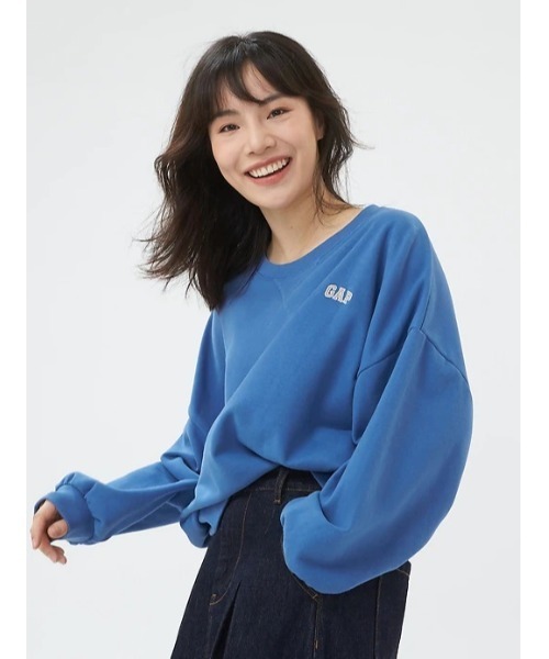 たけ様　ボリュームスリーブプルオーバー JEANASIS（ジーナシス）の「12G Wジャガードボリュームスリーブ