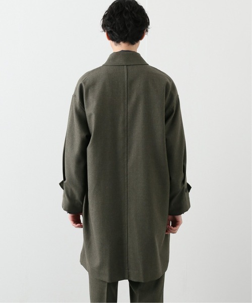 marka（マーカ）の「【marka / マーカ】SOFT WOOL SERGE SHIRT コート（その他アウター・メンズ・ブラック/カーキ・2）」の18枚目の写真
