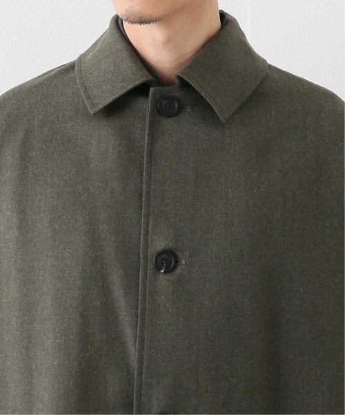 marka（マーカ）の「【marka / マーカ】SOFT WOOL SERGE SHIRT コート（その他アウター・メンズ・ブラック/カーキ・2）」の7枚目の写真