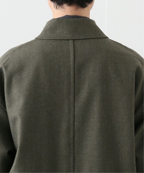 marka（マーカ）の「【marka / マーカ】SOFT WOOL SERGE SHIRT コート（その他アウター・メンズ・ブラック/カーキ・2）」の3枚目の写真