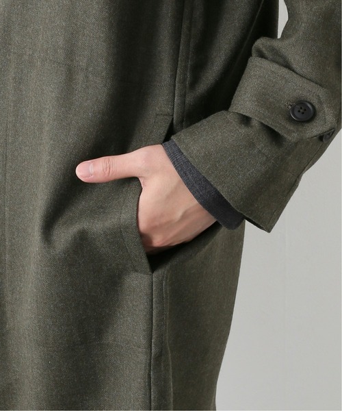 marka（マーカ）の「【marka / マーカ】SOFT WOOL SERGE SHIRT コート（その他アウター・メンズ・ブラック/カーキ・2）」の12枚目の写真