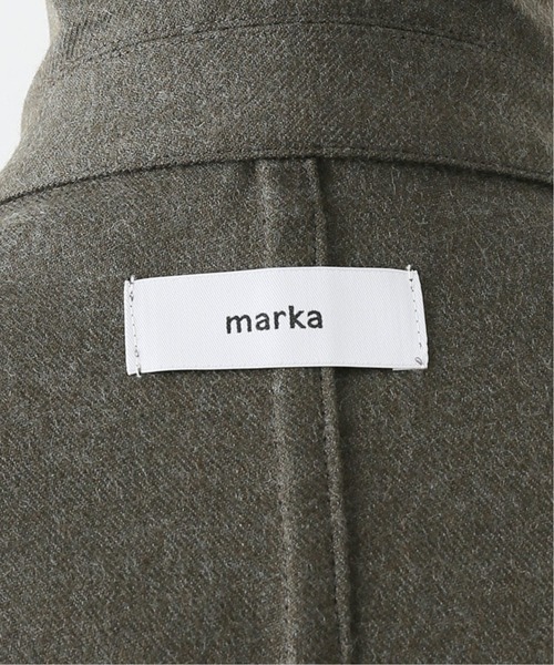 marka（マーカ）の「【marka / マーカ】SOFT WOOL SERGE SHIRT コート（その他アウター・メンズ・ブラック/カーキ・2）」の4枚目の写真