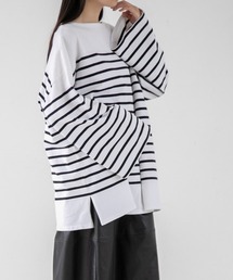 BORDER PULLOVER LS 217779