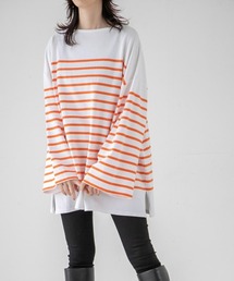 BORDER PULLOVER LS 217779