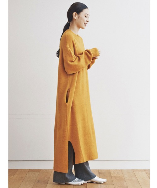 and myera(アンド マイラ)の「and myera ふわりニットワンピース(ワンピース・レディース・イエロー系その他・SMALL/MEDIUM/LARGE/X-LARGE)」の16枚目の写真