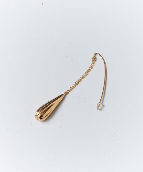 SOKO（ソコ）の「【SOKO/ソコ】SHUJAA THREADER ピアス（ピアス（両耳用）・レディース・ゴールド・フリー）」の9枚目の写真