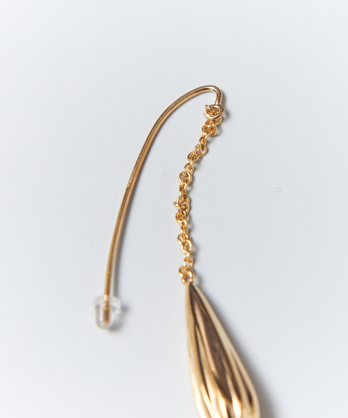 SOKO（ソコ）の「【SOKO/ソコ】SHUJAA THREADER ピアス（ピアス（両耳用）・レディース・ゴールド・フリー）」の11枚目の写真