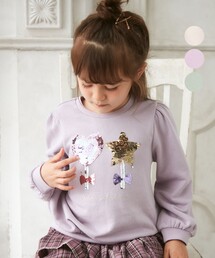 スパンコール トレーナー