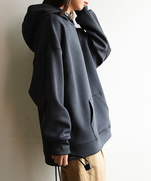 and it_(アンドイット)の「スクーバパーカー(パーカー・レディース・ブルー/グレイッシュベージュ/ブラウン/チャコールグレー/アイボリー/カーキ/ブラック・L/M)」の19枚目の写真