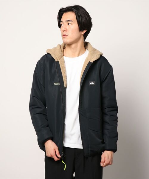 Quiksilver（クイックシルバー）の「クイックシルバー QUIKSILVER MW REVERSIBLE BOA HOODIE（その他アウター・メンズ・オフホワイト/ベージュ・LL/M/L）」の6枚目の写真