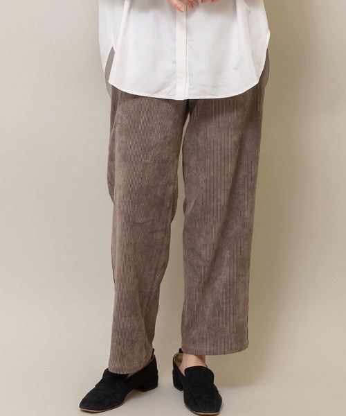 Johnbull(ジョンブル)の「コーデュロイベルトトラウザー(その他パンツ・レディース・ブラック/イエロー/モカ・SMALL/MEDIUM/X-SMALL)」の2枚目の写真