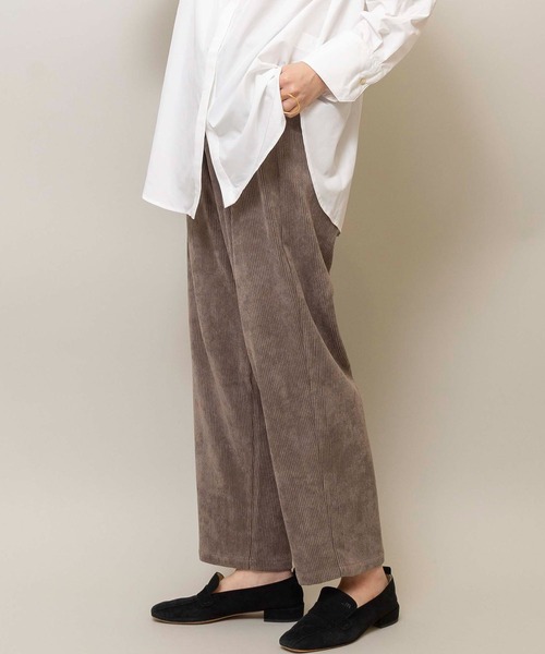 Johnbull(ジョンブル)の「コーデュロイベルトトラウザー(その他パンツ・レディース・ブラック/イエロー/モカ・SMALL/MEDIUM/X-SMALL)」の4枚目の写真