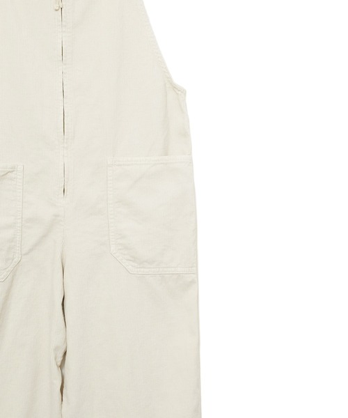 AMERICAN RAG CIE（アメリカンラグシー）の「ガーメントダイオーバーオール（サロペット/オーバーオール・レディース・チャコールグレー/オフホワイト・FREE）」の3枚目の写真